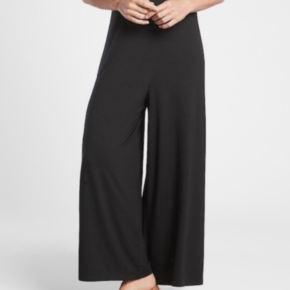 Athleta Nighttime Bliss Sleep Romper Women’s Medium Black - Picture 2 of 6